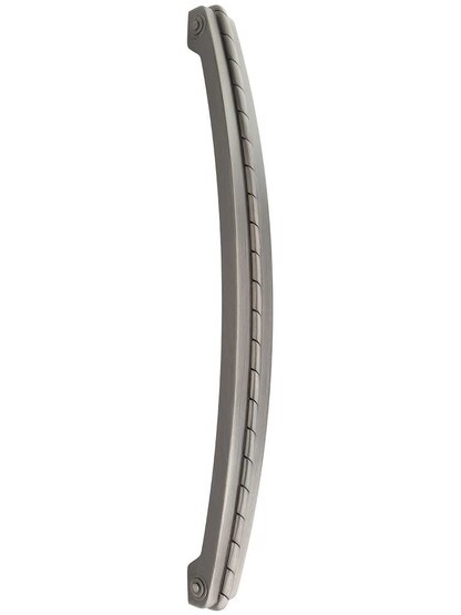 Rhodes Rope Detail Appliance Pull - 12 inch Center-to-Center in Brushed Pewter.